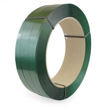 PET-Umreifungsband grün 12,5mm x 0,7mm x 2000m, geprägt